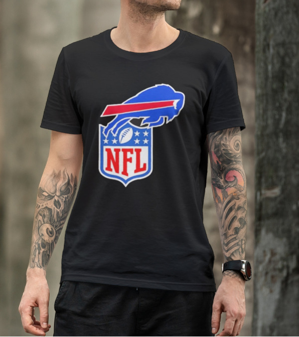 Buffalo Bills NFL Football Fusion Mark T-Shirt