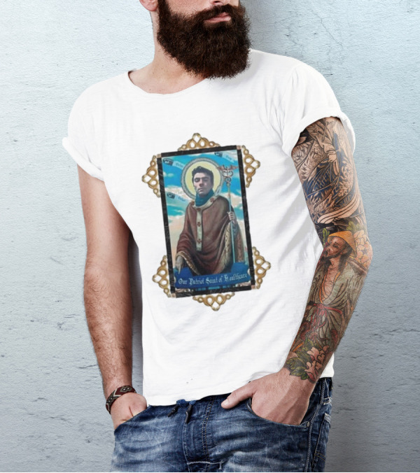 Toy De Jour Luigi Mangione Our Patriot Saint Of Healthcare Framed Image T-Shirt