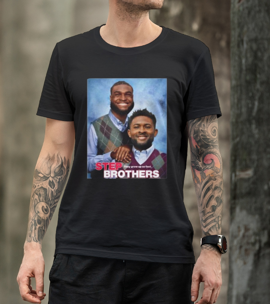 Danielle Hunter And Will Anderson Jr. Step Brothers They Grow Up So Fast T-Shirt