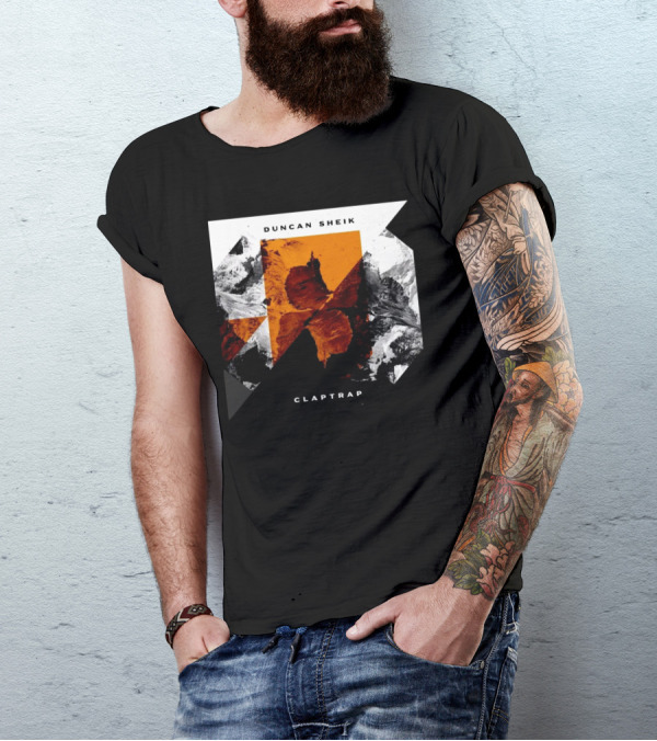 Duncan Sheik Claptrap Abstract Geometric Album Cover T-Shirt