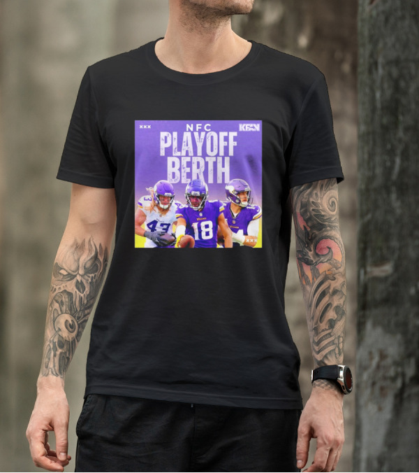NFC Playoff Berth Minnesota Vikings KFAN T-Shirt