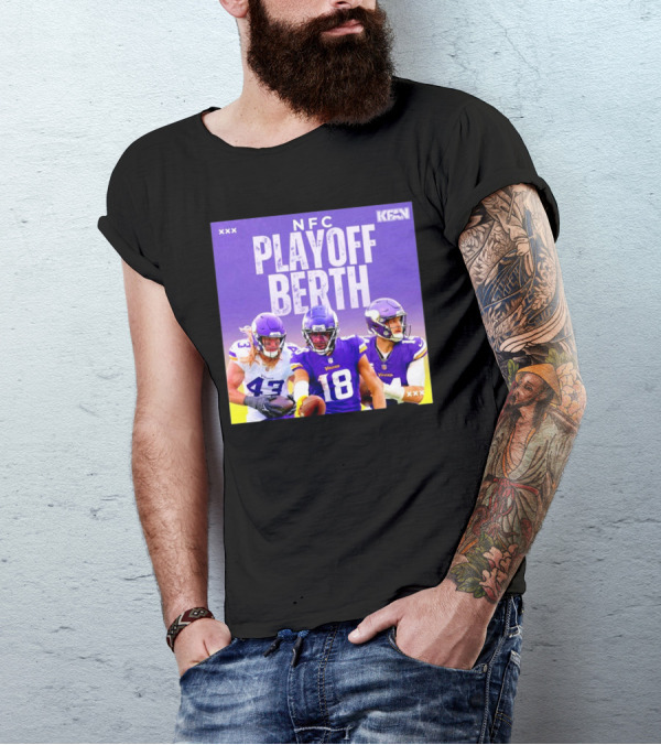 NFC Playoff Berth Minnesota Vikings KFAN T-Shirt