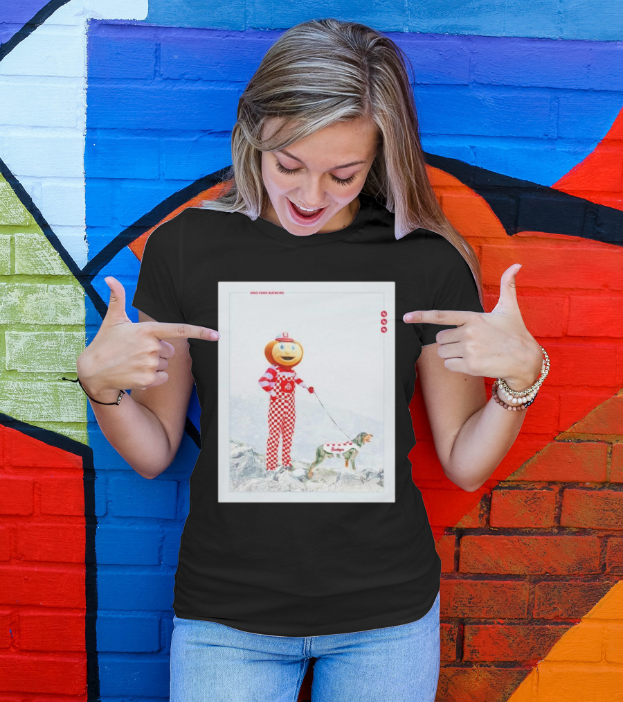 Ohio State Buckeyes Brutus Leads Smokey Over Tennessee Vols Victory T-Shirt