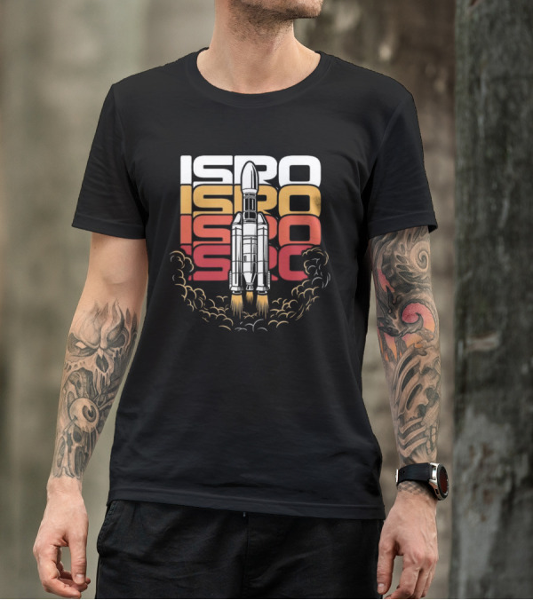 ISRO Rocket Launch Lift Off T-Shirt