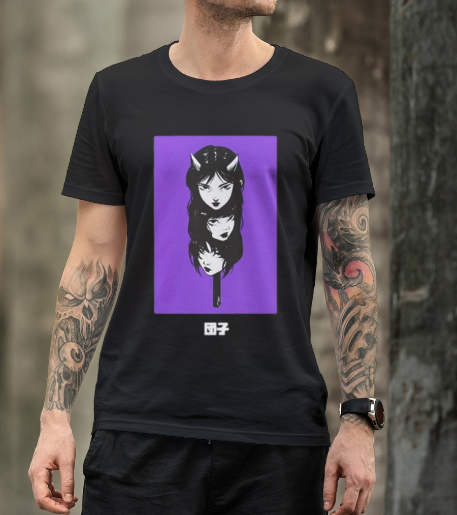 Oni Dango Nogiart Triple Face T-Shirt
