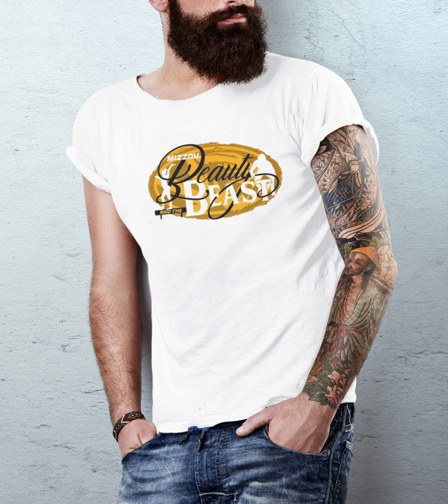 Mizzou Tigers Beauty And The Beast T-Shirt