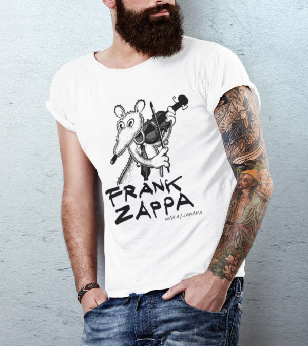 Frank Zappa Waka Jawaka Rat Violin T-Shirt