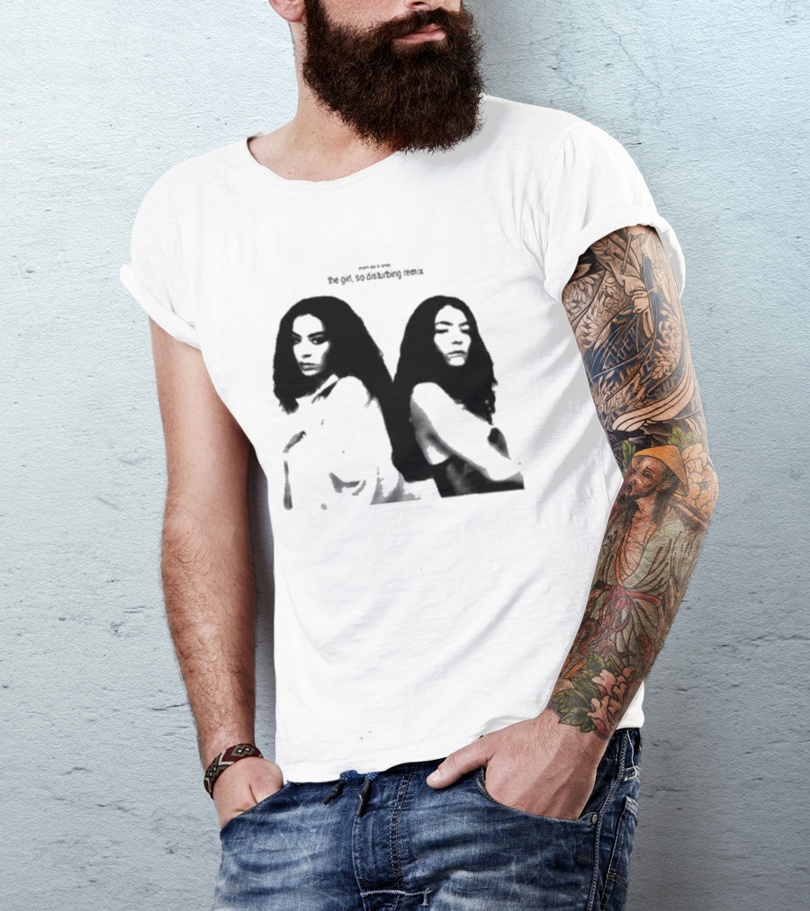 Charli And Lorde - The Girl, So Disturbing Remix T-Shirt