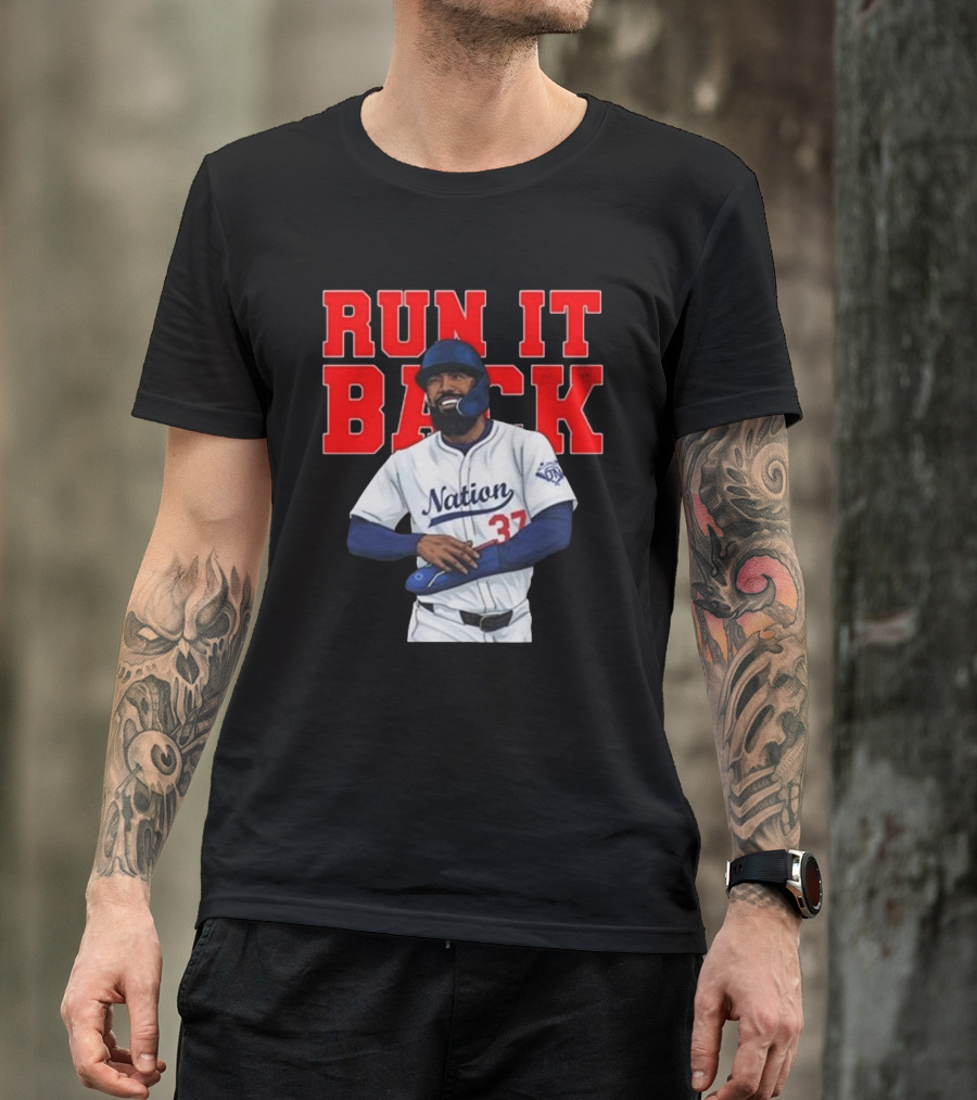 Teoscar Hernández Run It Back Nation 37 Los Angeles Baseball Collection T-Shirt