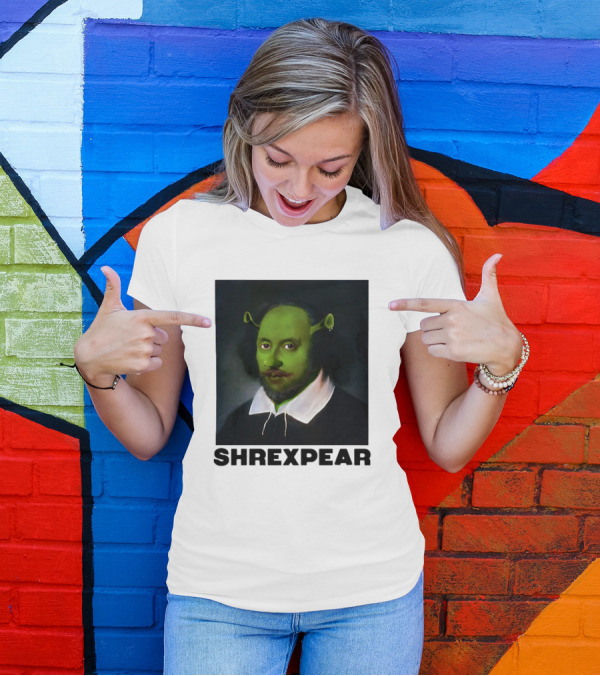 Shrek Shakespeare Shrexpear Parody Fusion T-Shirt