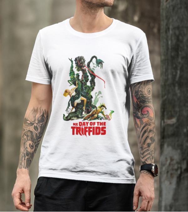 The Day Of The Triffids Classic Movie Horror Imagery T-Shirt