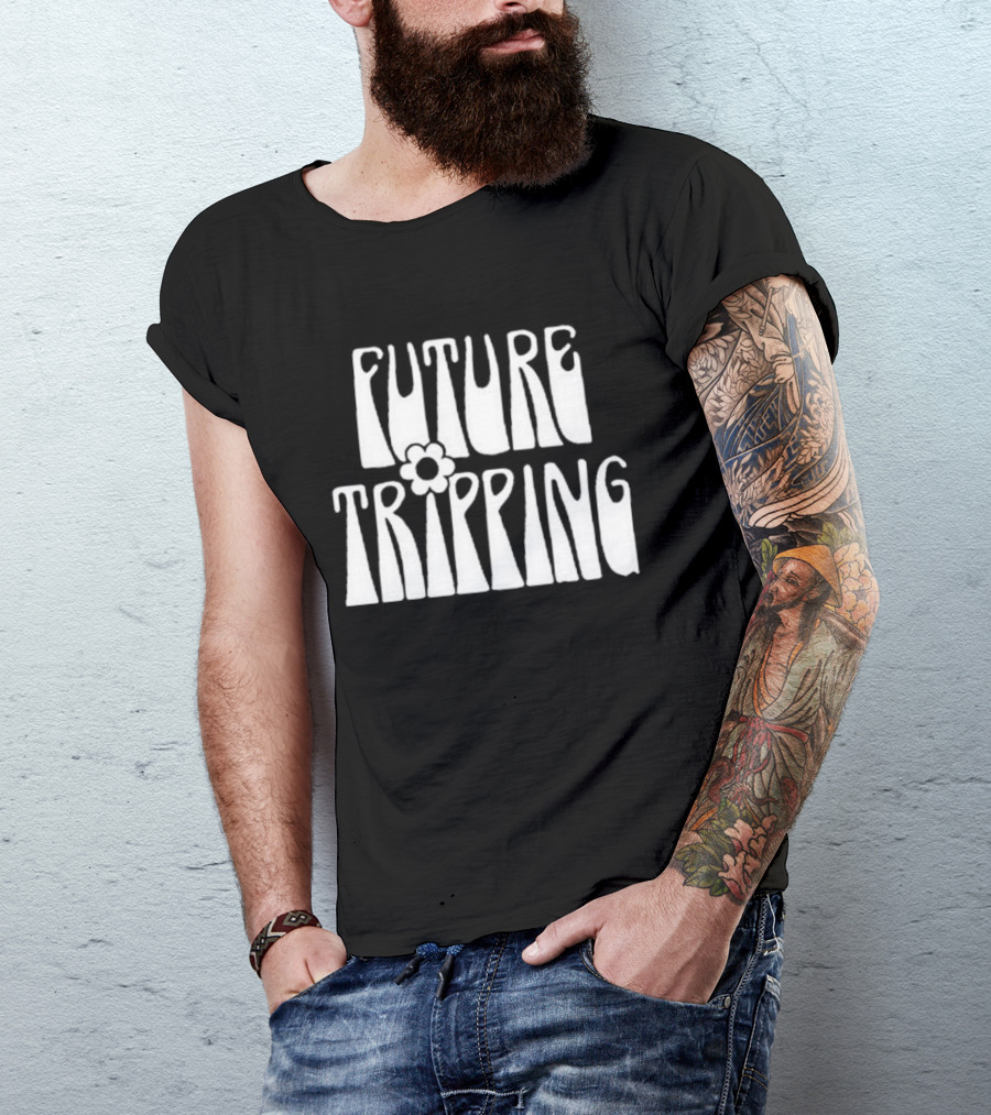 Kelsea Ballerini Future Tripping Retro Flower Text T-Shirt