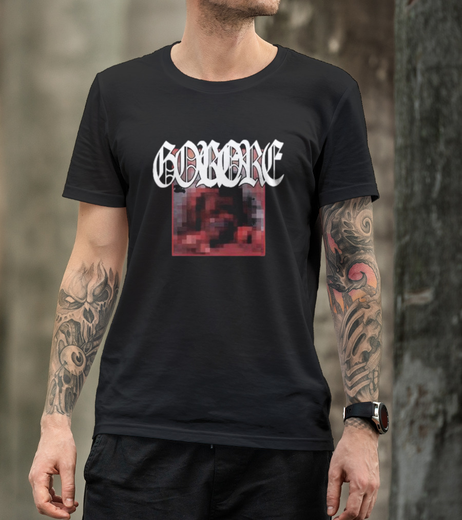 Ken Carson Gorecore Date Distorted Image T-Shirt