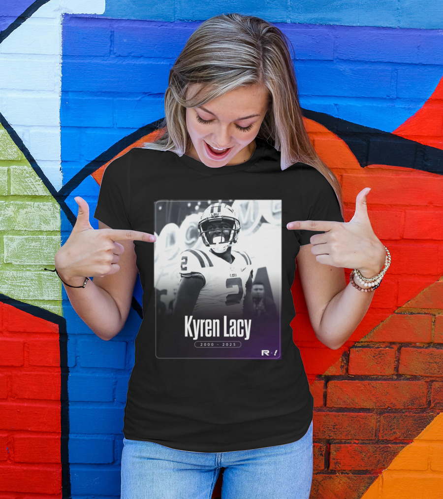 LSU Kyren Lacy 2000-2025 T-Shirt