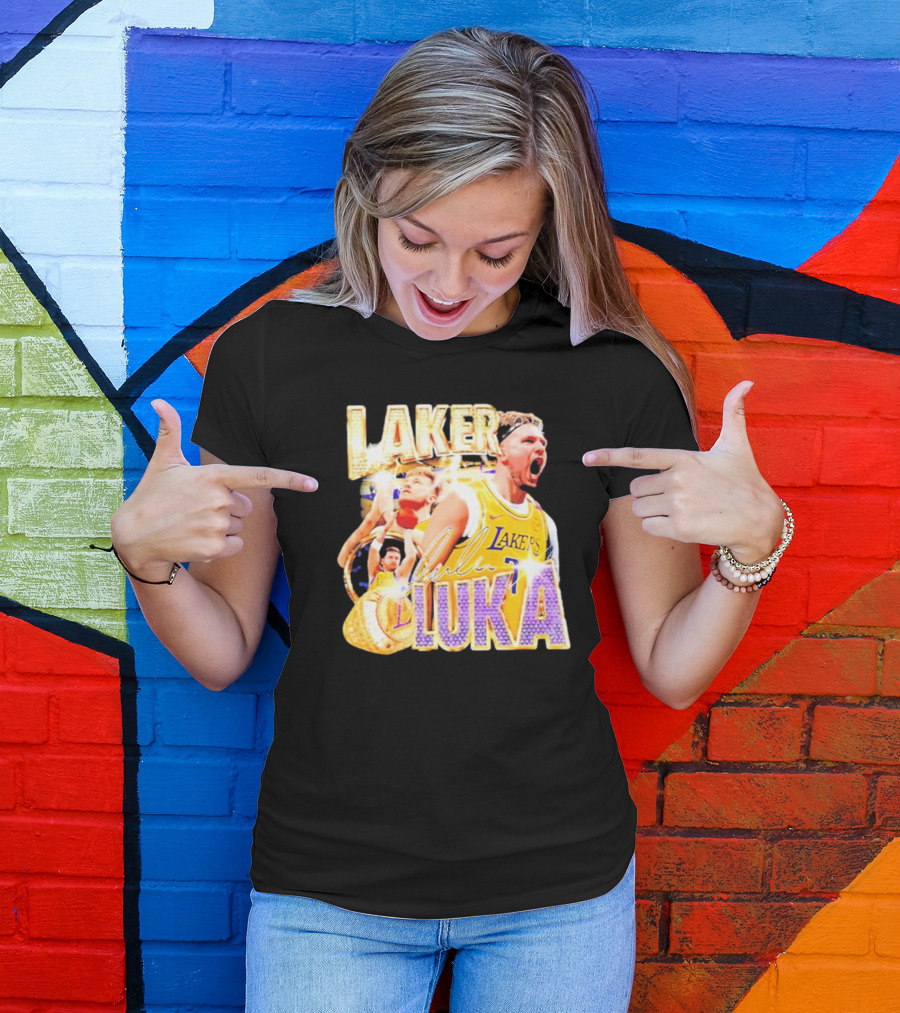 Laker Luka Doncic Lakers Basketball Vintage Style T-Shirt