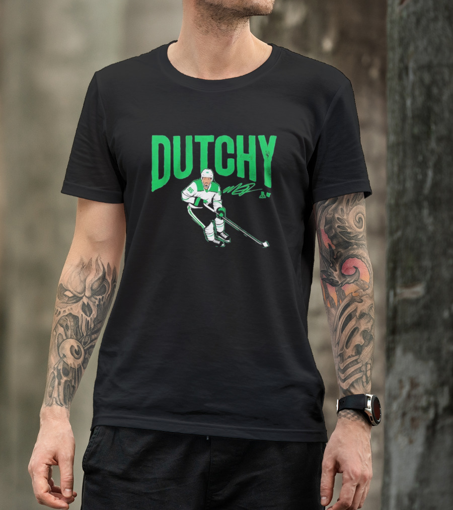 DUTCHY 95 Matt Duchene Dallas Hockey Player Graphic T-Shirt