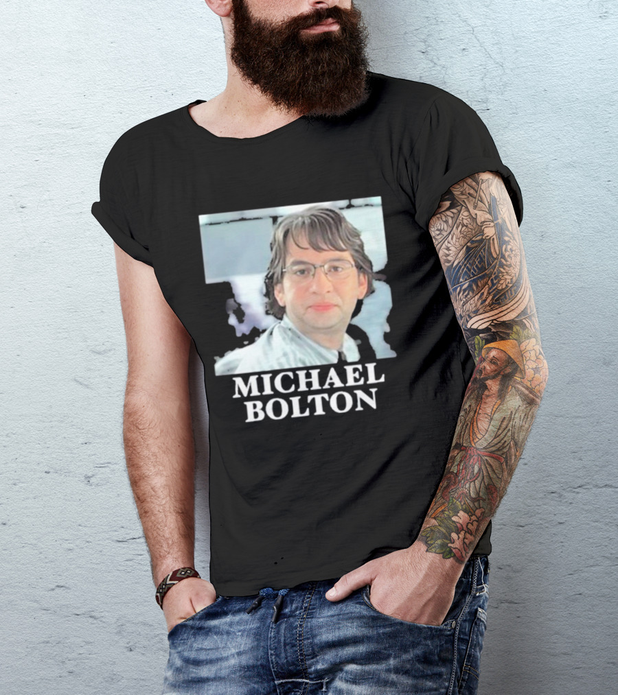 MethSyndicate Michael Bolton Office Space Parody T-Shirt