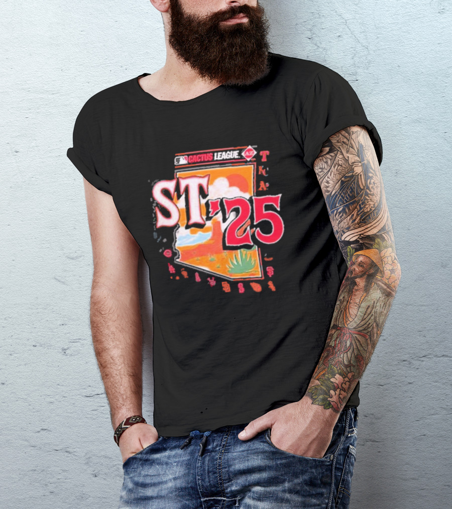 MLB 2025 Spring Training Cactus League Arizona ST25 T-Shirt