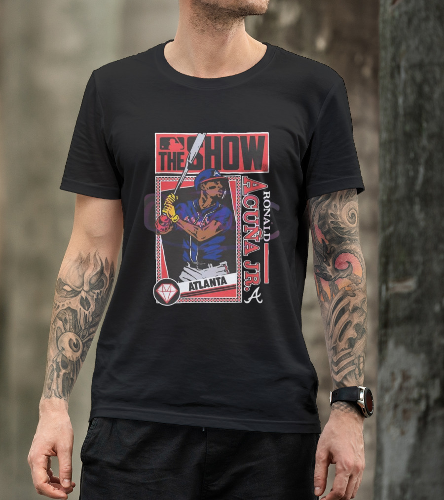 MLB The Show Atlanta Braves Ronald Acuna Jr 2025 T-Shirt