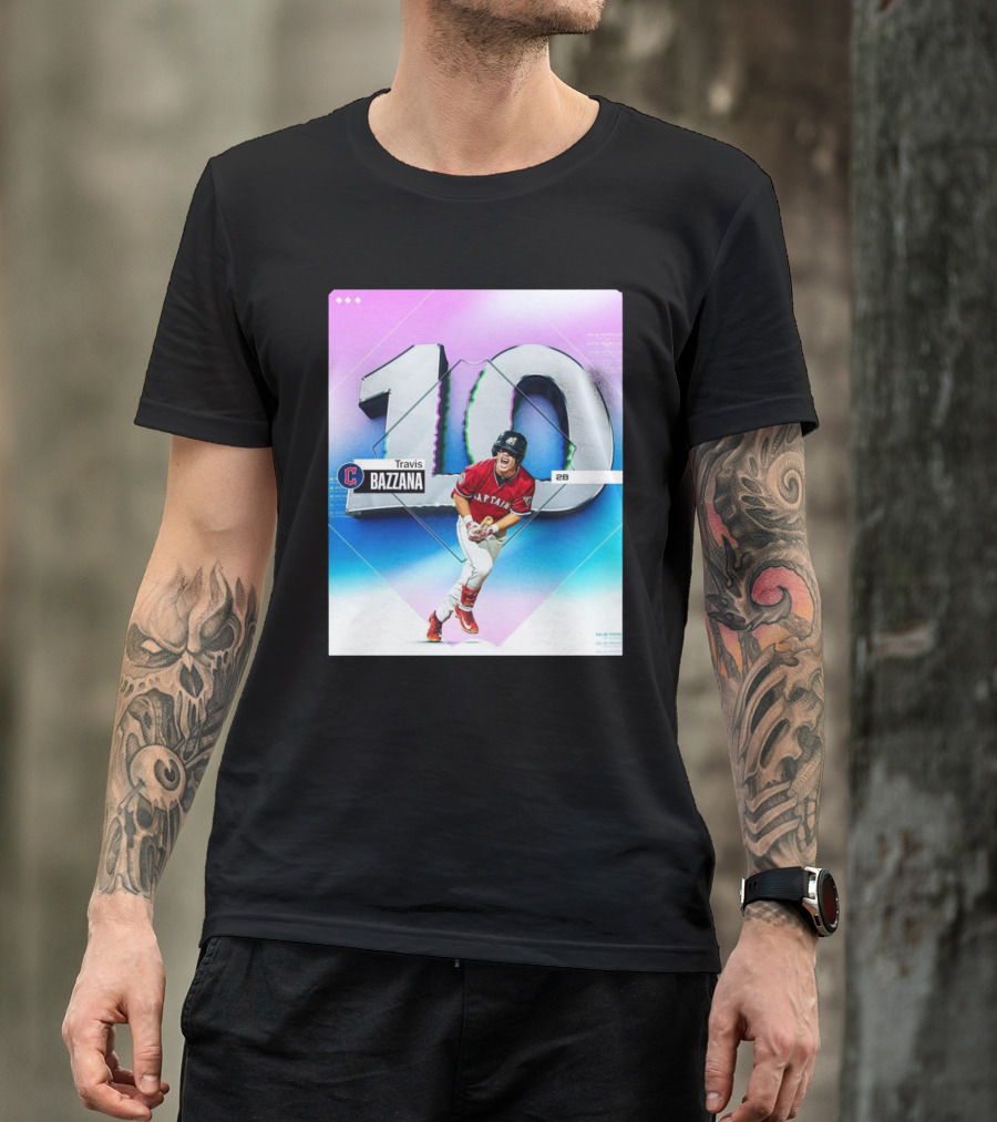 MLB Travis Bazzana Cleveland Guardians Top 10 Prospects T-Shirt