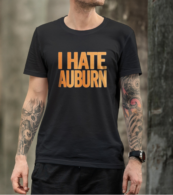 Tennessee Volunteers I Hate Auburn Rivalry T-Shirt