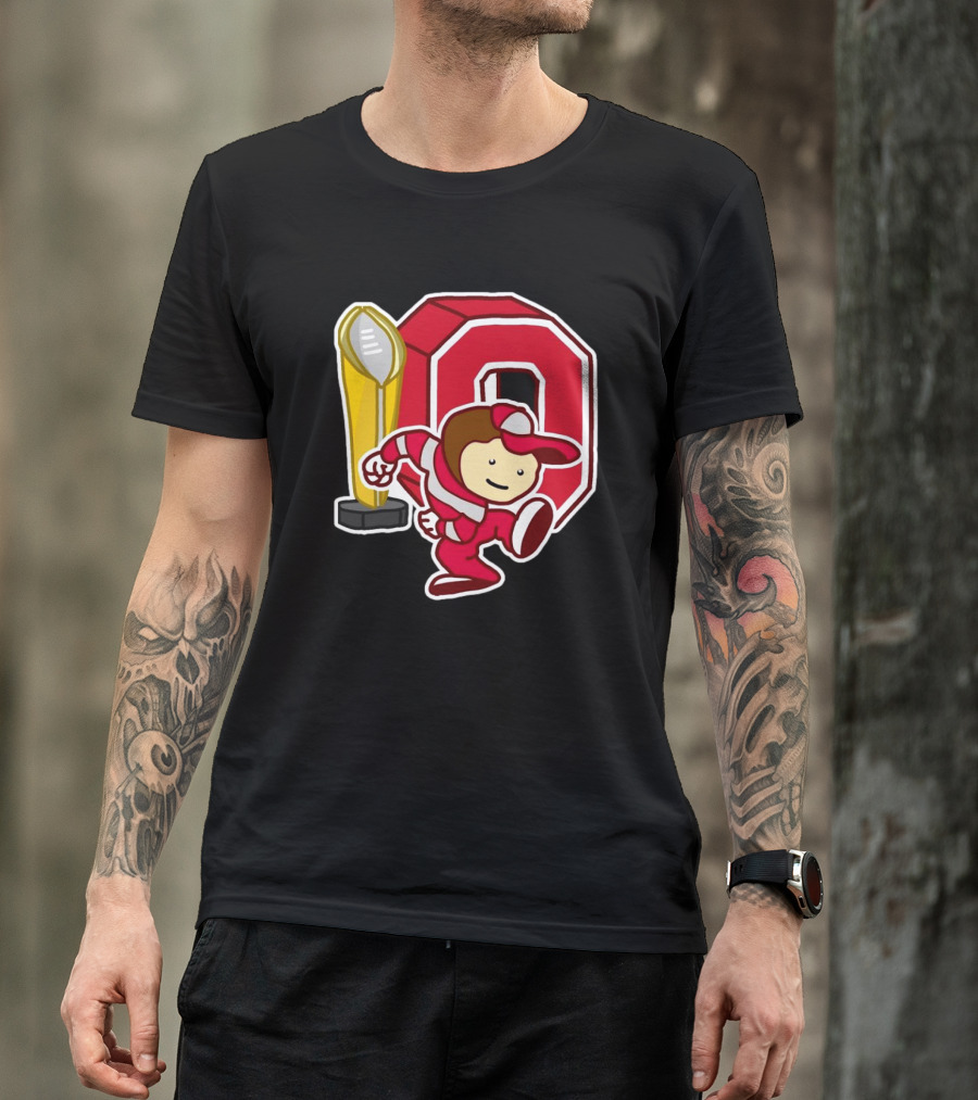 Ohio State Buckeyes National Champions Trophy Meme T-Shirt