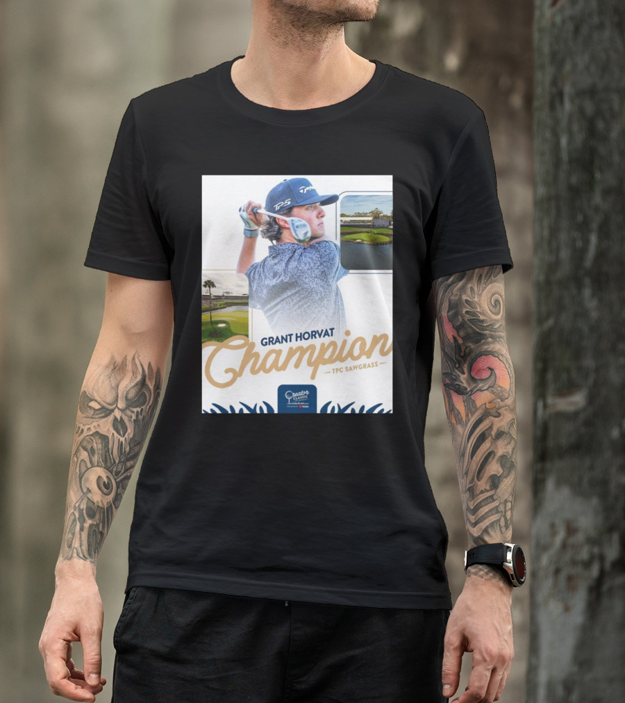 Grant Horvat Champion At Creator Classic TPC Sawgrass Golf Event T-Shirt