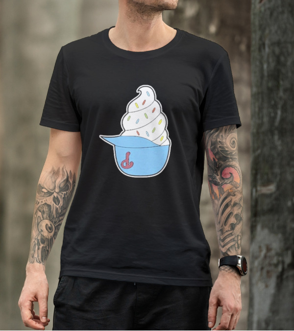 Philadelphia Phillies Ice Cream Helmet With Sprinkles T-Shirt