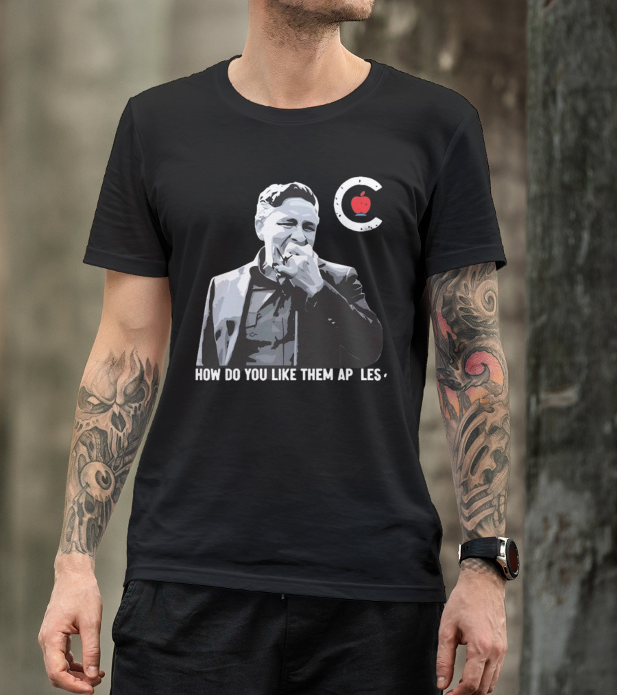 Pierre Poilievre Eating Apples How Do You Like Them Apples T-Shirt