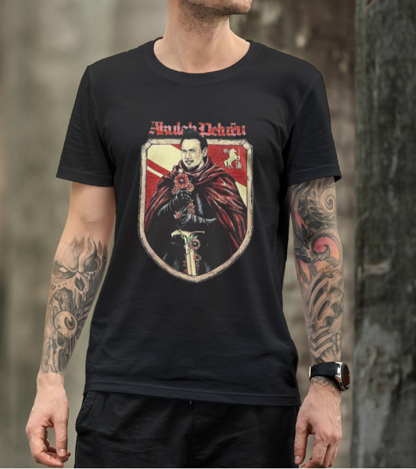 Rebellion Rose X Jrd Sid Akulah Peluru 2025 Knight Rose Emblem T-Shirt