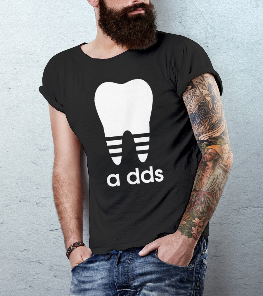 A DDS Funny Dentist Dental Student Humor Graduation Gift Tooth T-Shirt