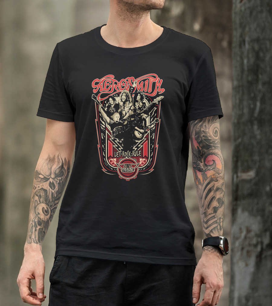 Aerosmith Let Rock Rule Alive T-Shirt