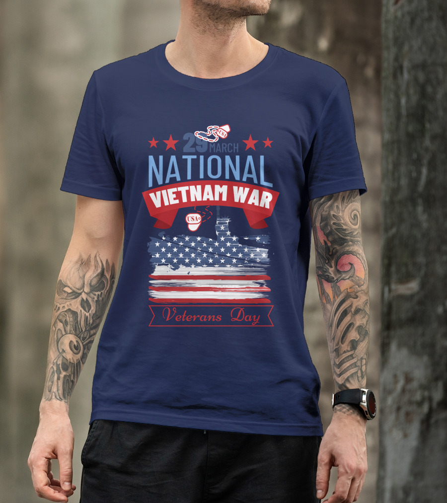 29 March National Vietnam War Veterans Day USA T-Shirt