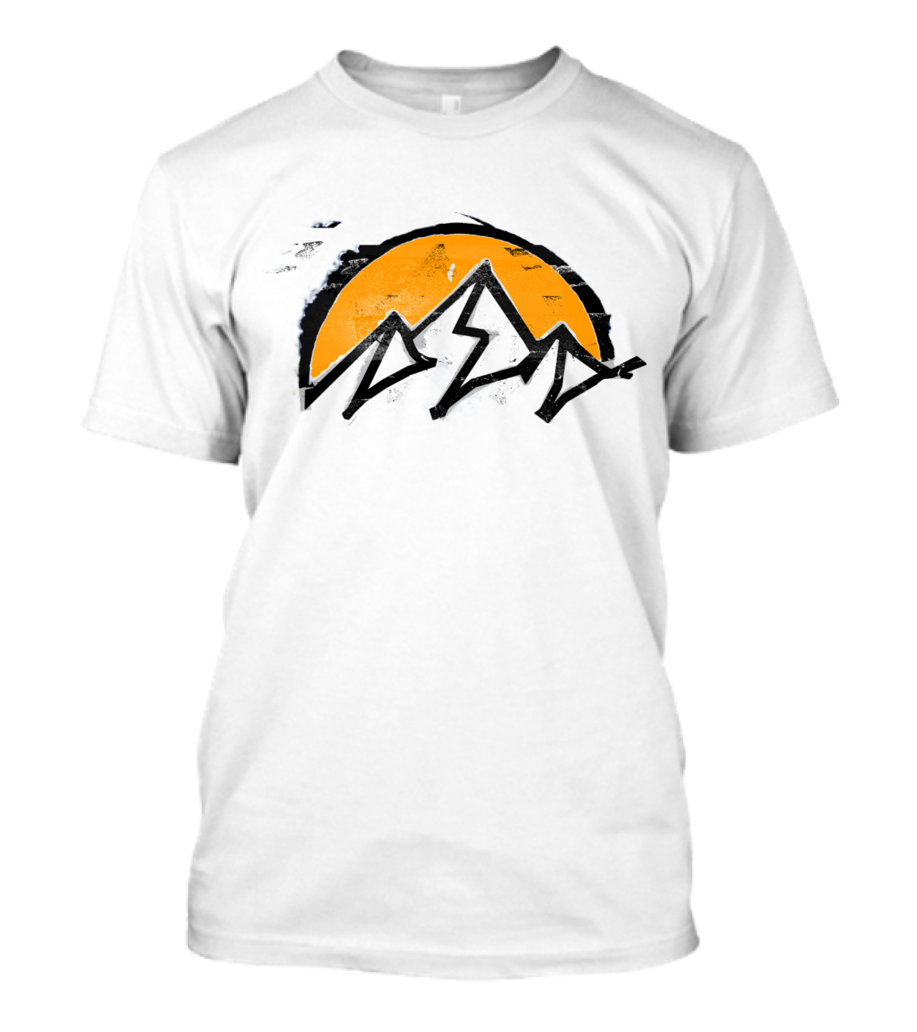 Mountain Sun Peaks Over Bold Horizon T-Shirt