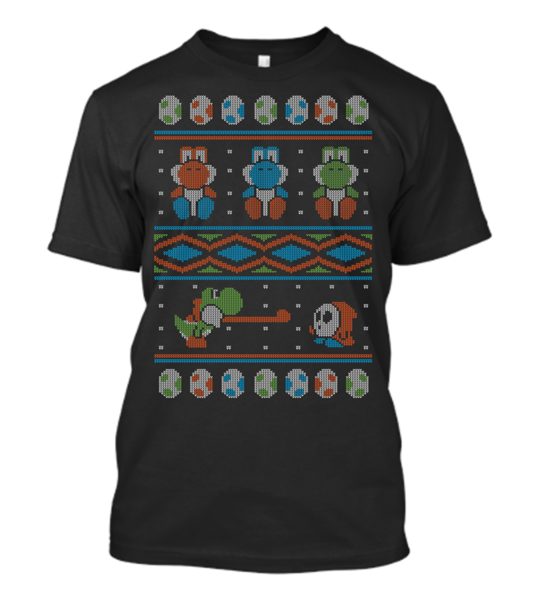 Wool Is Cool Yoshi Special Knitted Style Icons T-Shirt
