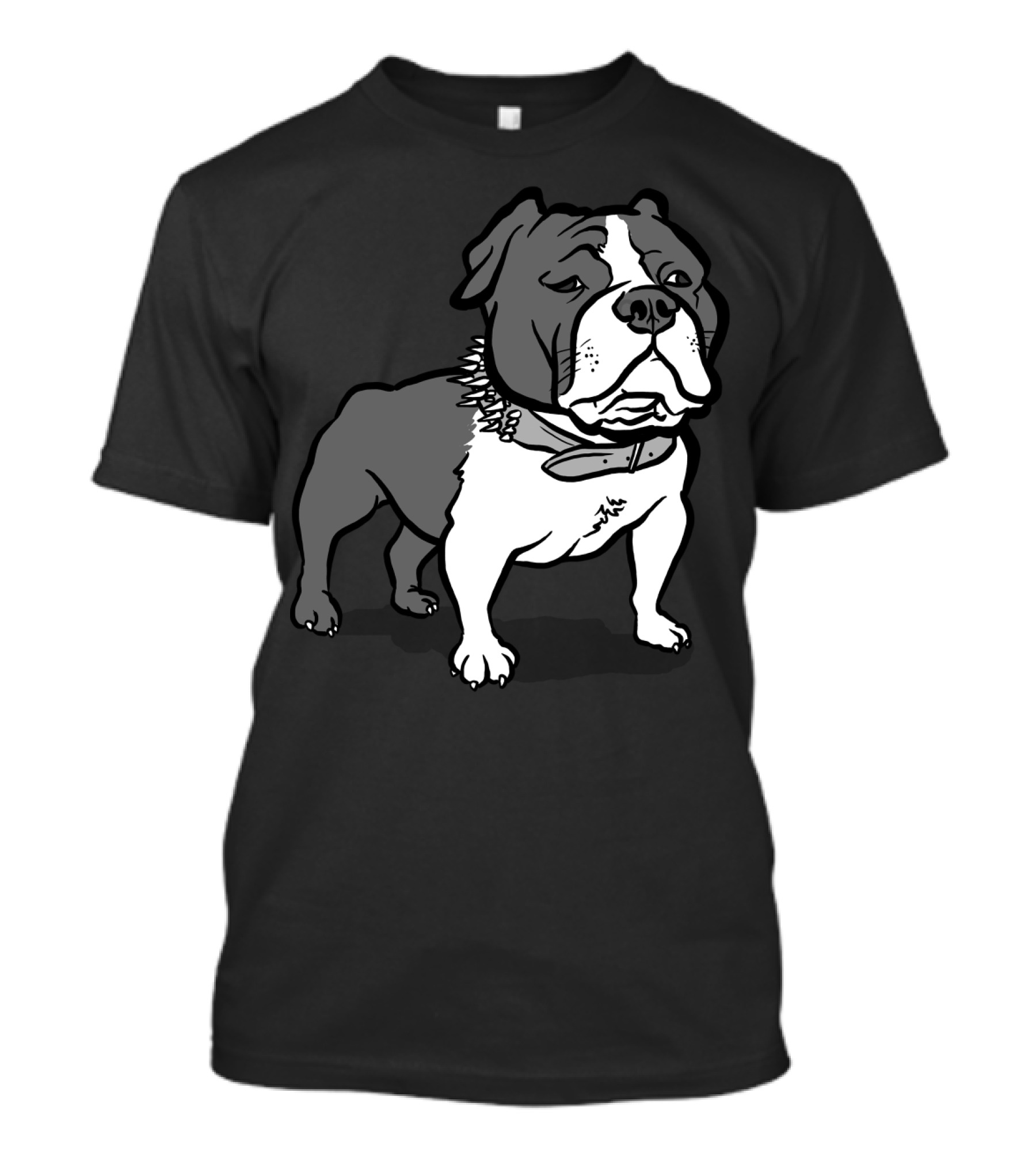 Bulldog Tough Pet Animal Fierce Dog T-Shirt