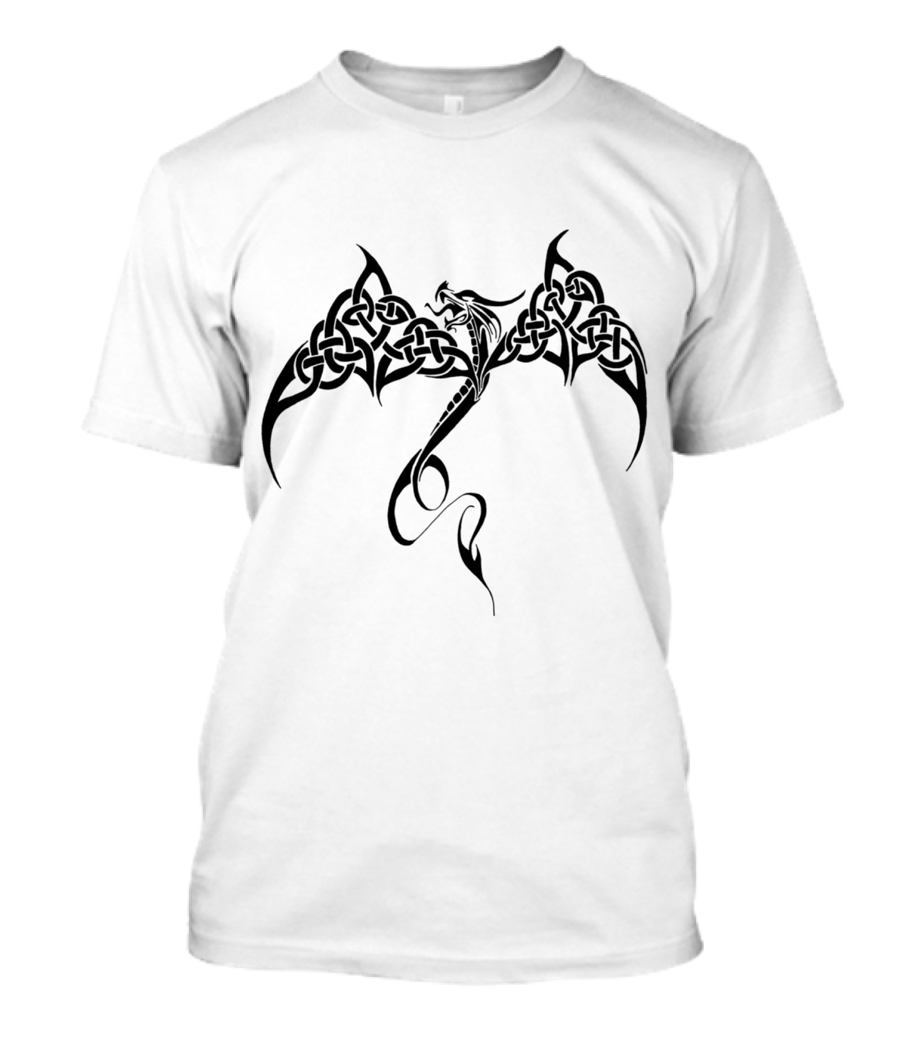 Celtic Knotwork Dragon Tribal T-Shirt