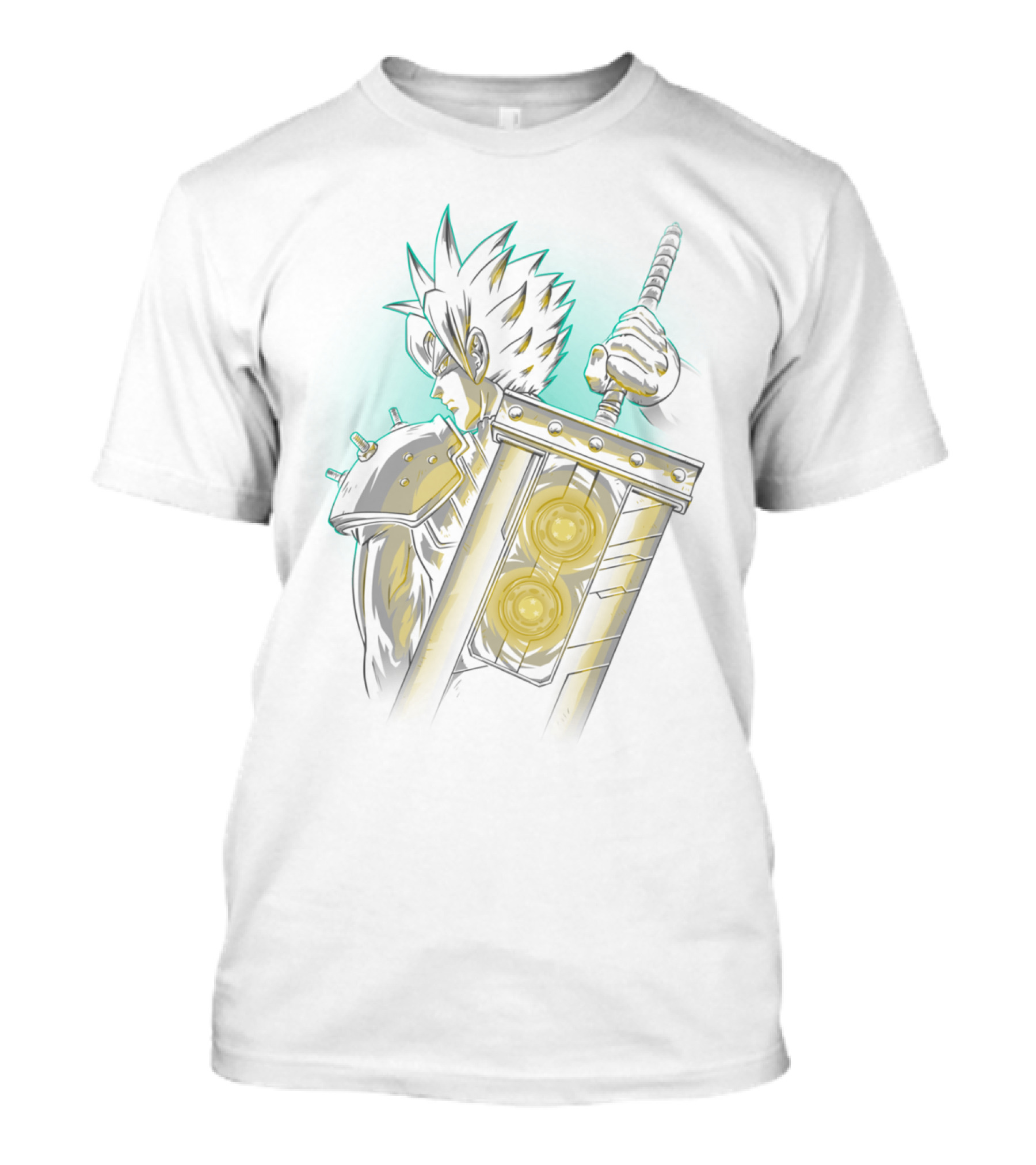 Dragon Warrior Fusion With Legendary Sword Materia T-Shirt