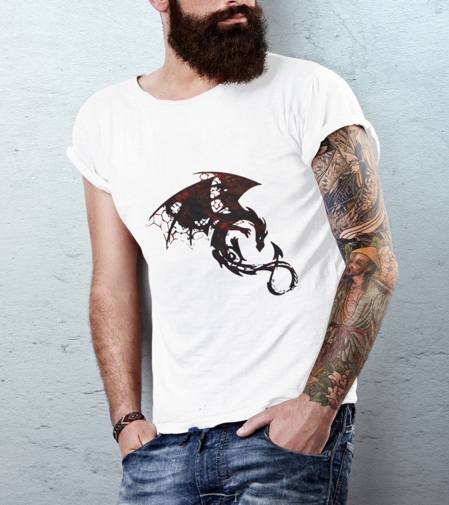 Fate Of The Dragon Shadow T-Shirt