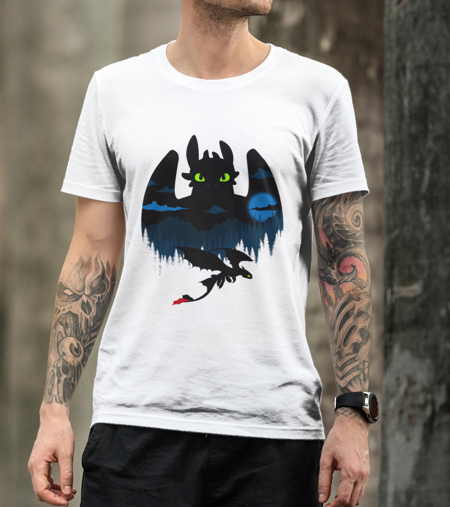 How To Train Nobody Dragon Night T-Shirt
