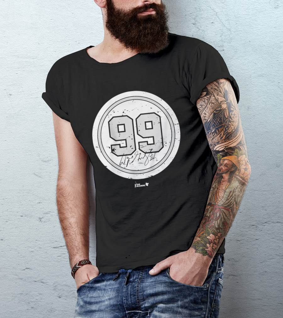 Wayne Gretzky 99 Los Angeles Circle T-Shirt