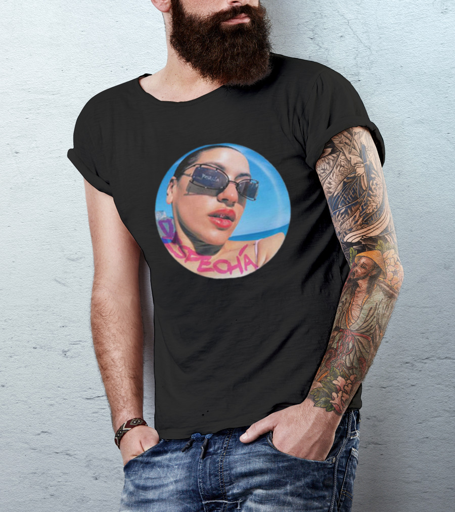 Rosalia Motomami Despecha Sunglasses Beach Vibe T-Shirt