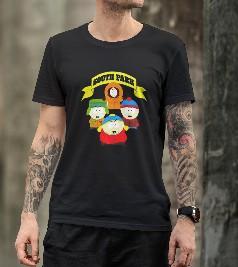 South Park Classic Character Lineup T-Shirt