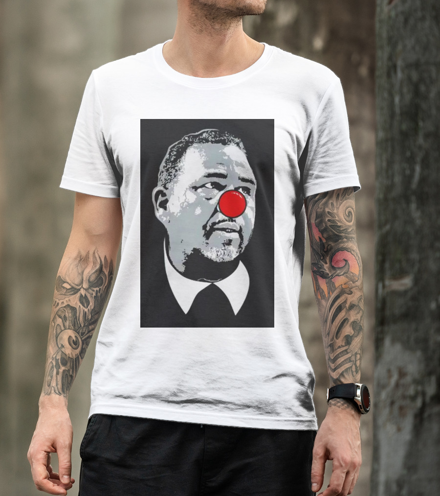 Ed Cooley Clown Red Nose Caricature T-Shirt