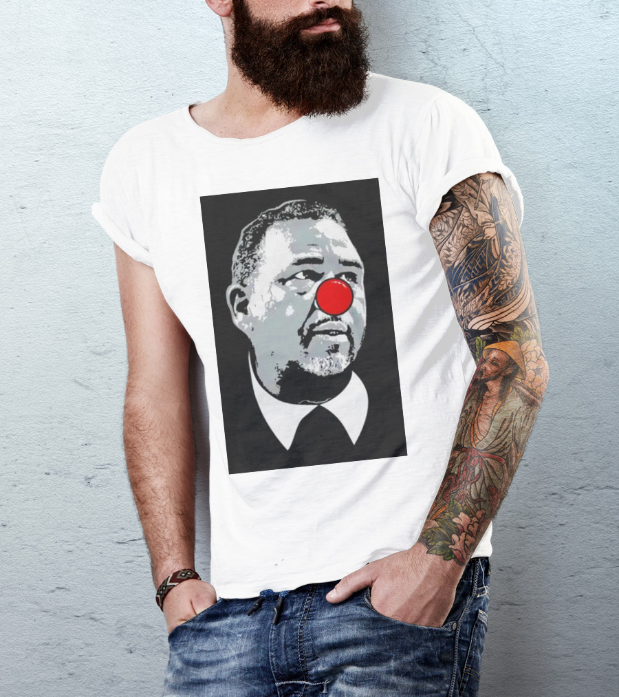 Ed Cooley Clown Red Nose Caricature T-Shirt
