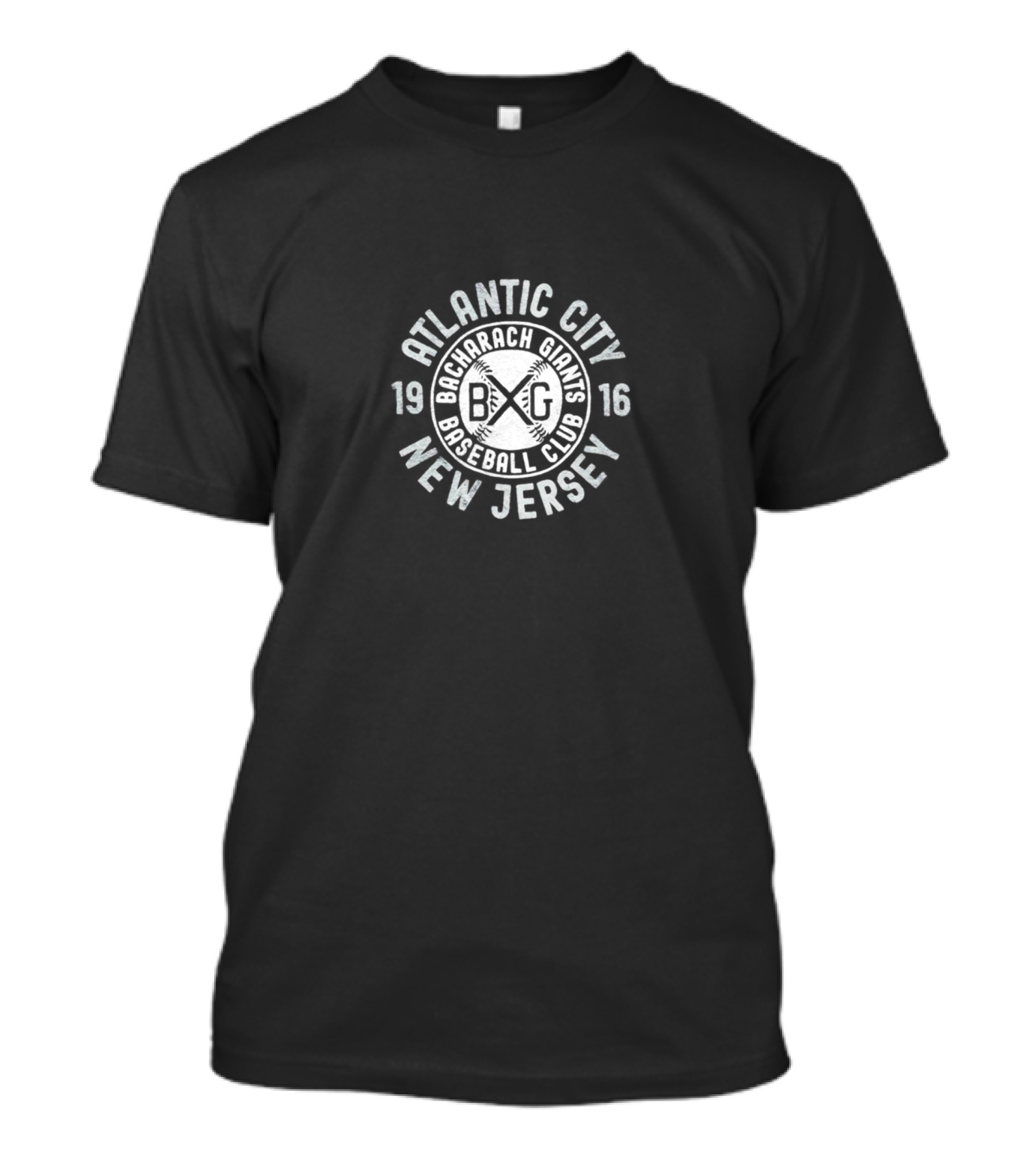 Atlantic City Bachrach Giants Baseball Club New Jersey 1916 T-Shirt