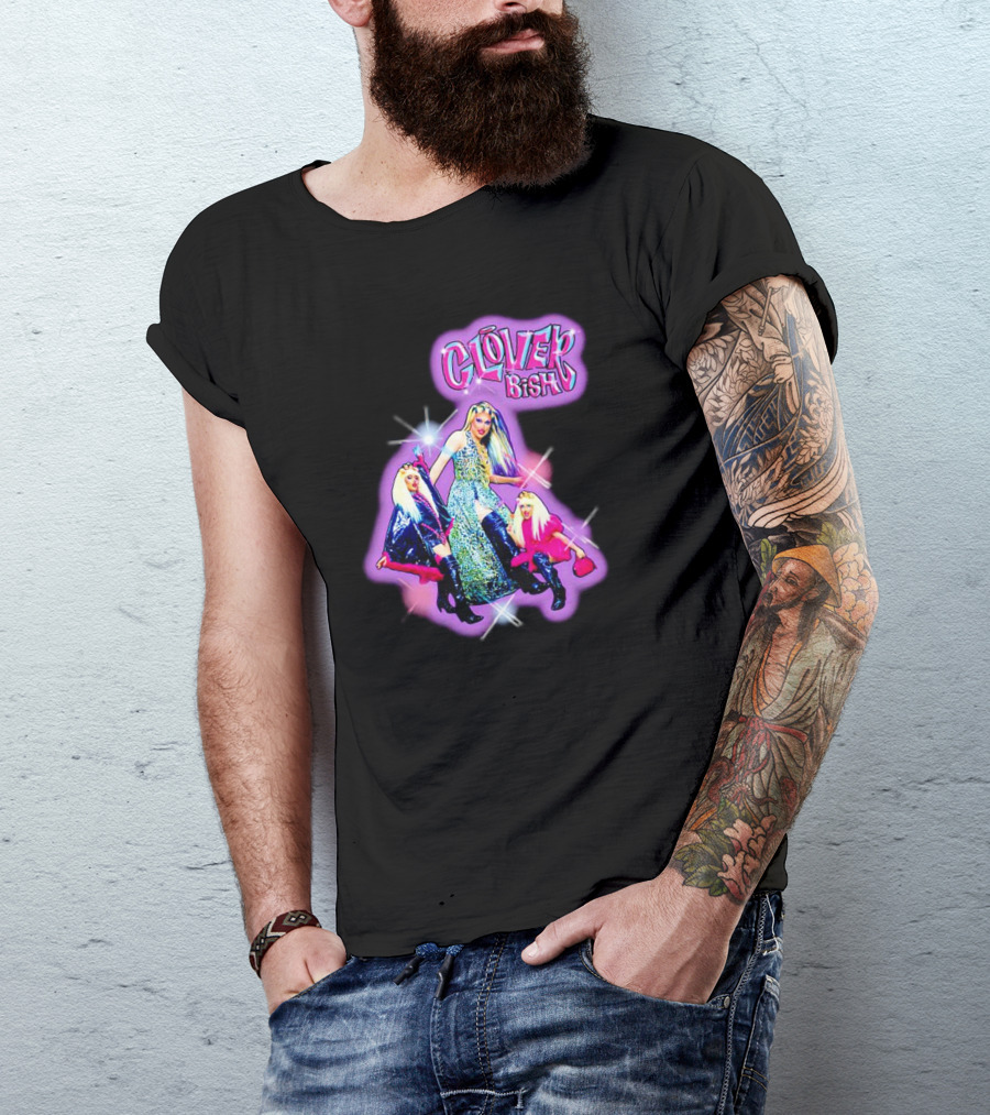 Clover Bish Clover Dollz Shine Glam Trio T-Shirt