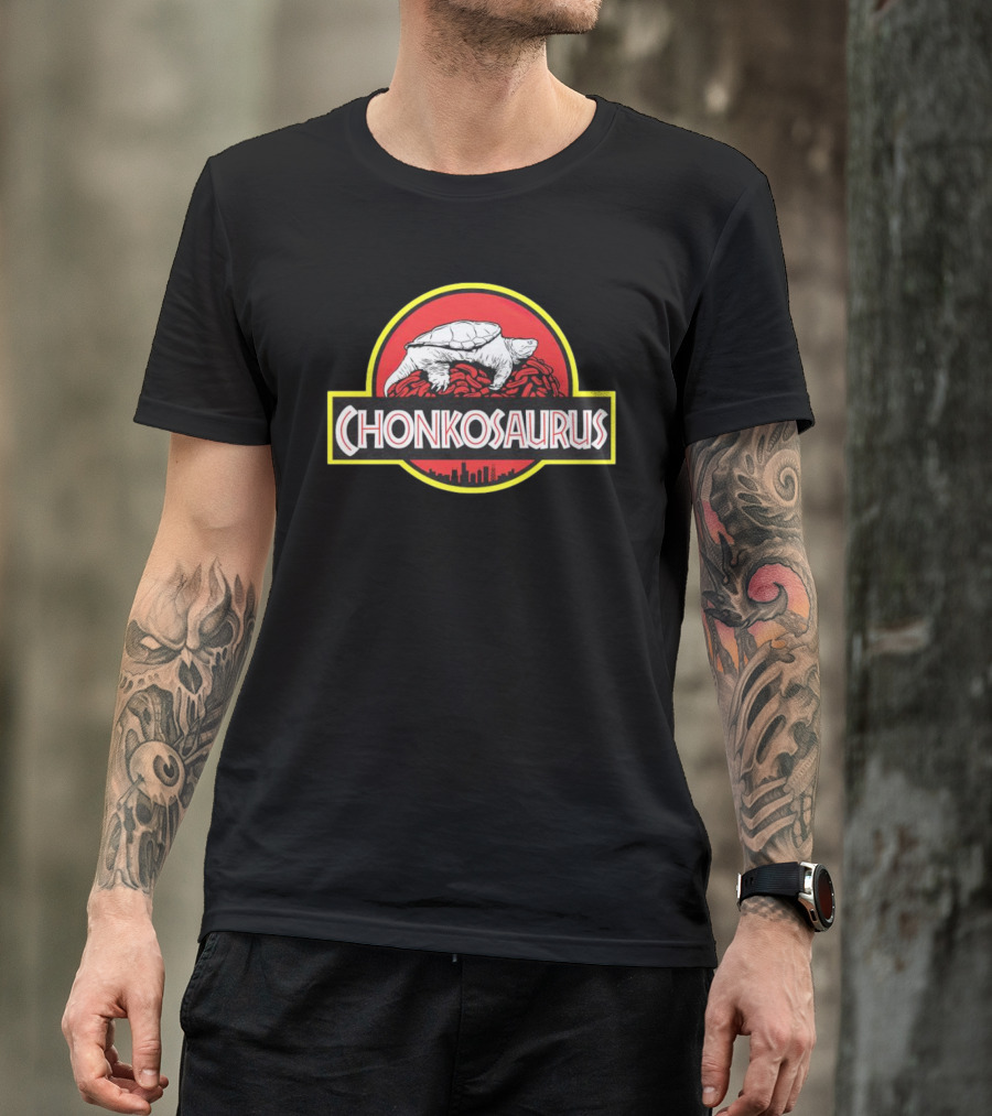 Chonkosaurus Turtle Dinosaur Jurassic Park T-Shirt