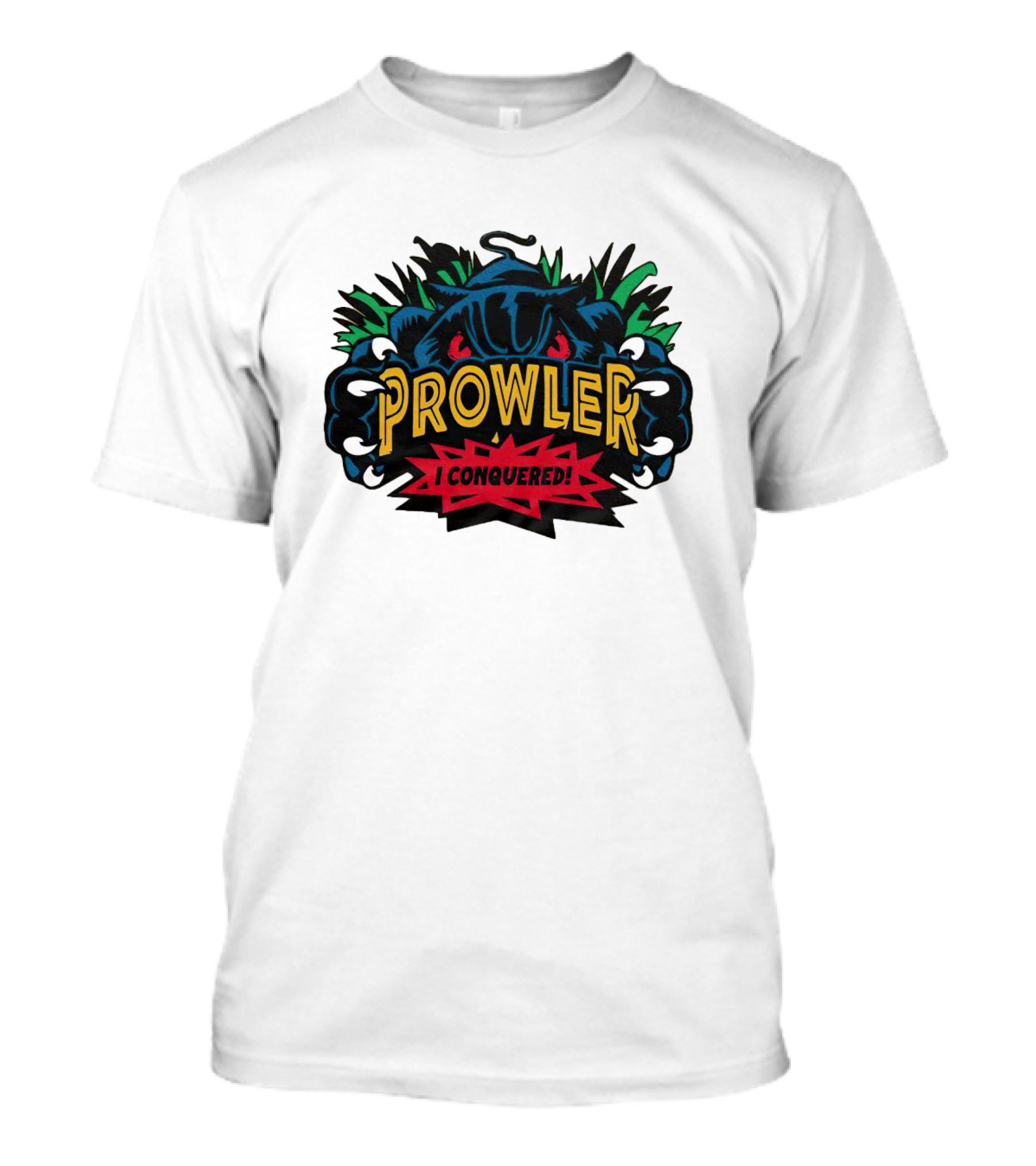 Worlds Of Fun I Conquered Prowler Panther Claws And Eyes T-Shirt