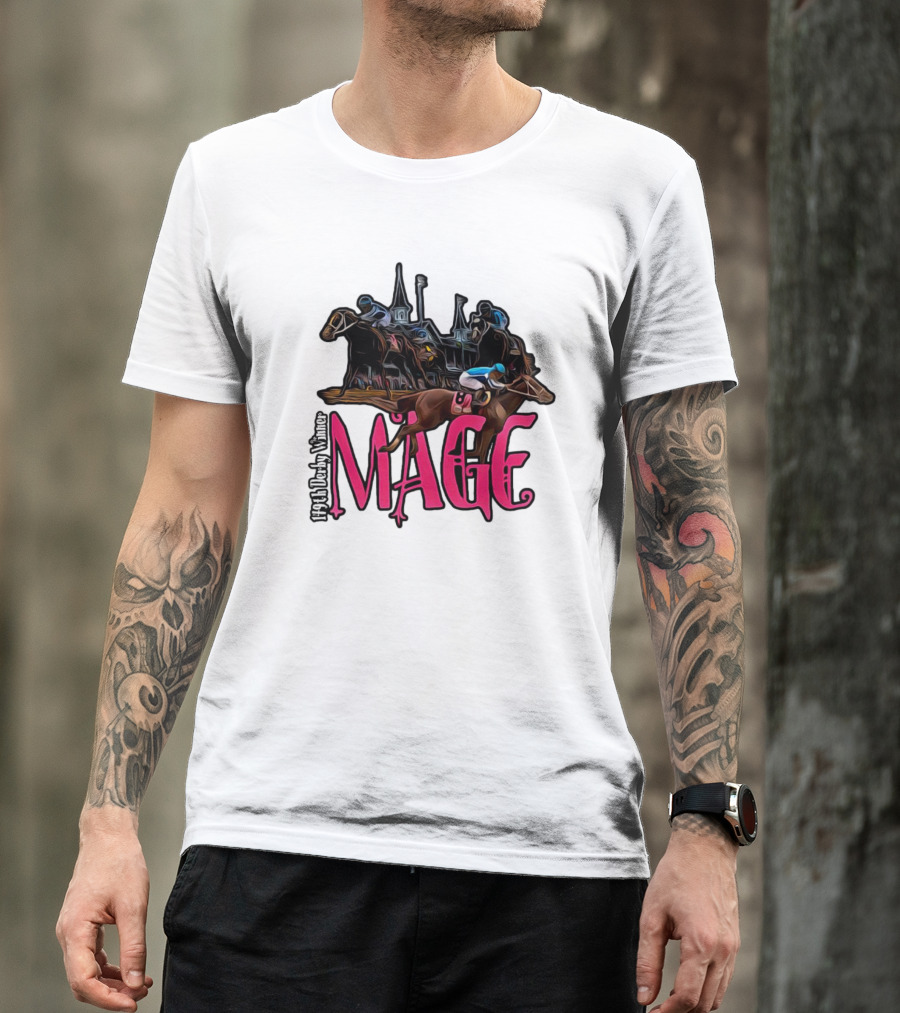 Mage 149th Derby Winner Horse Racing Iconic Event T-Shirt